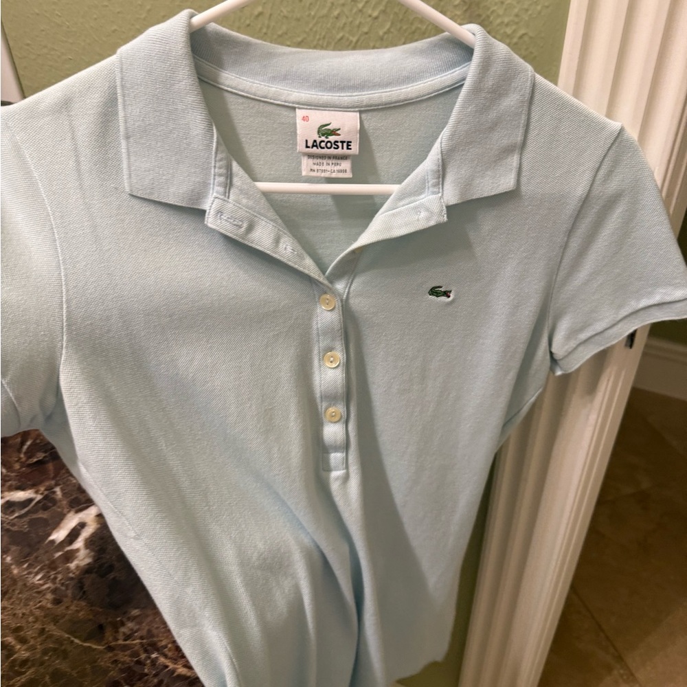 Lacoste Sky Blue Polo Shirt
